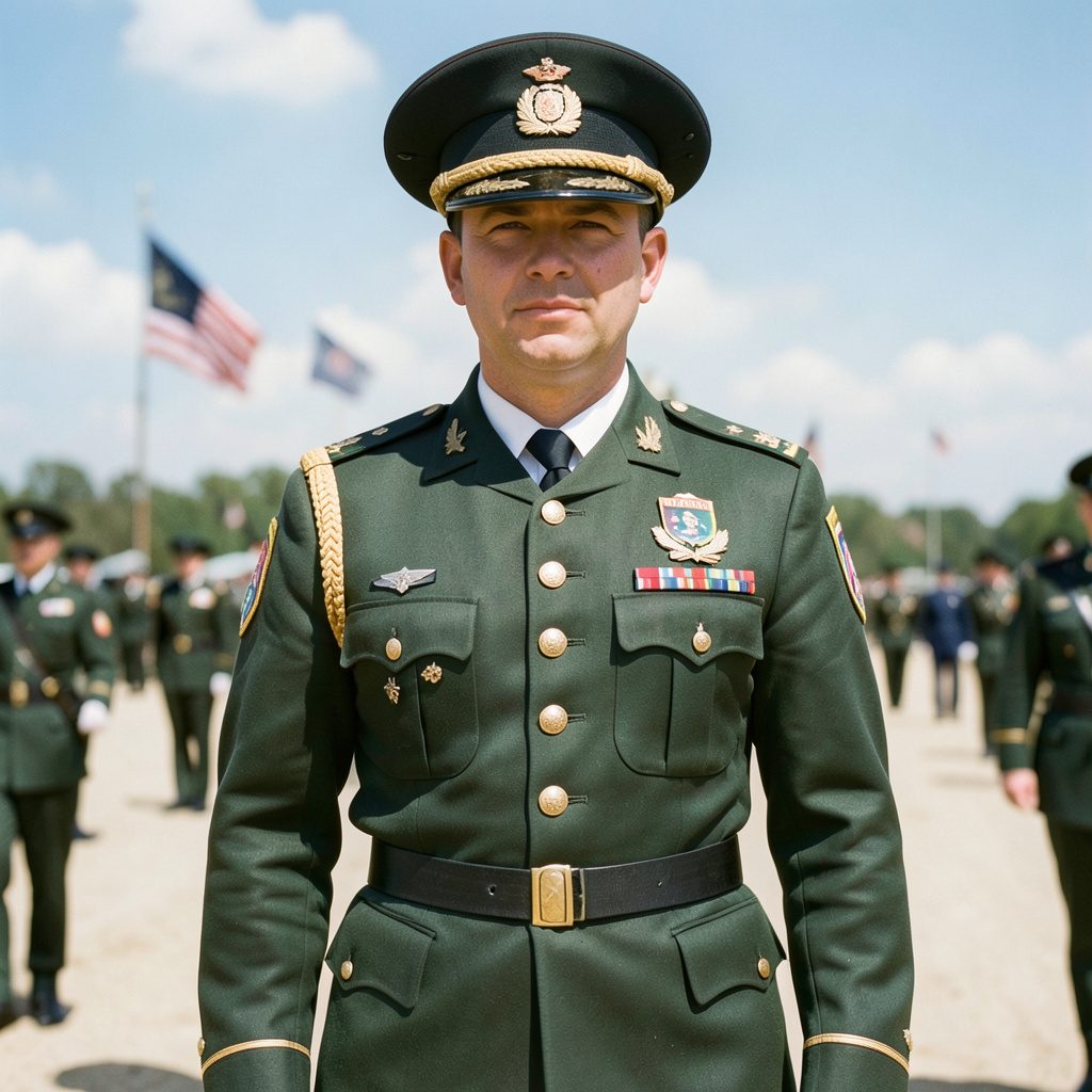 Обкладинка книги з архівним оформленням, темно-синій та бежевий тони, стриманий військово-історичний стиль